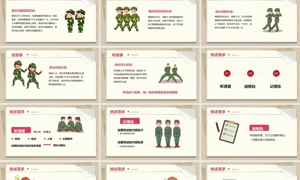 2022人教版教育课件四年级语文《口语交际：转述》PPT课件（带内容）.pptx