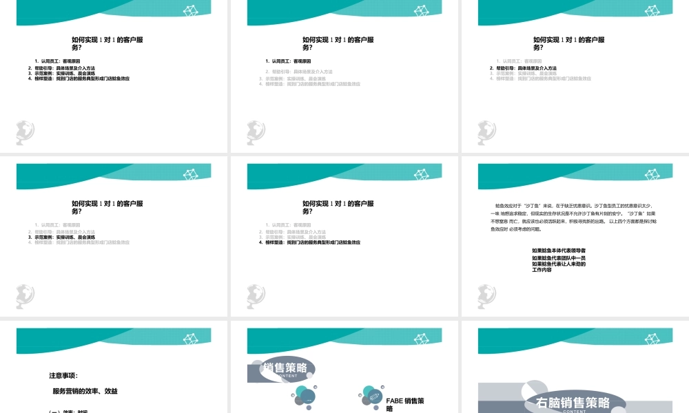 服务营销差异性及销售策略培训(ppt28页).pptx