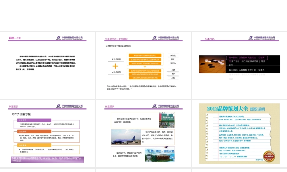 活动-公关-中国东星集团有限公司公关推广建议(ppt40页).pptx