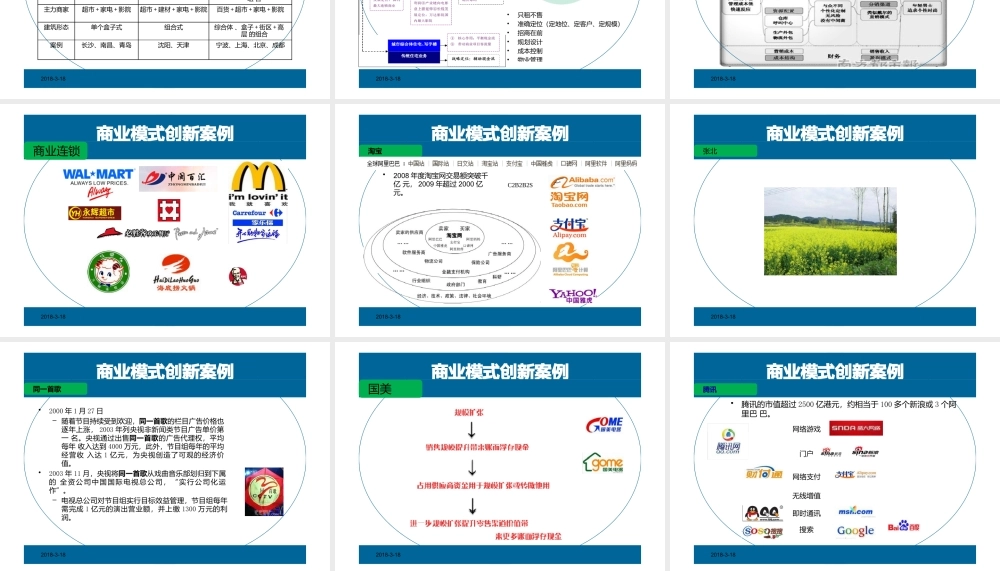 商业模式创新案例(ppt45页).pptx