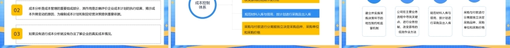 蓝色生产成本控制培训PPT模板.pptx
