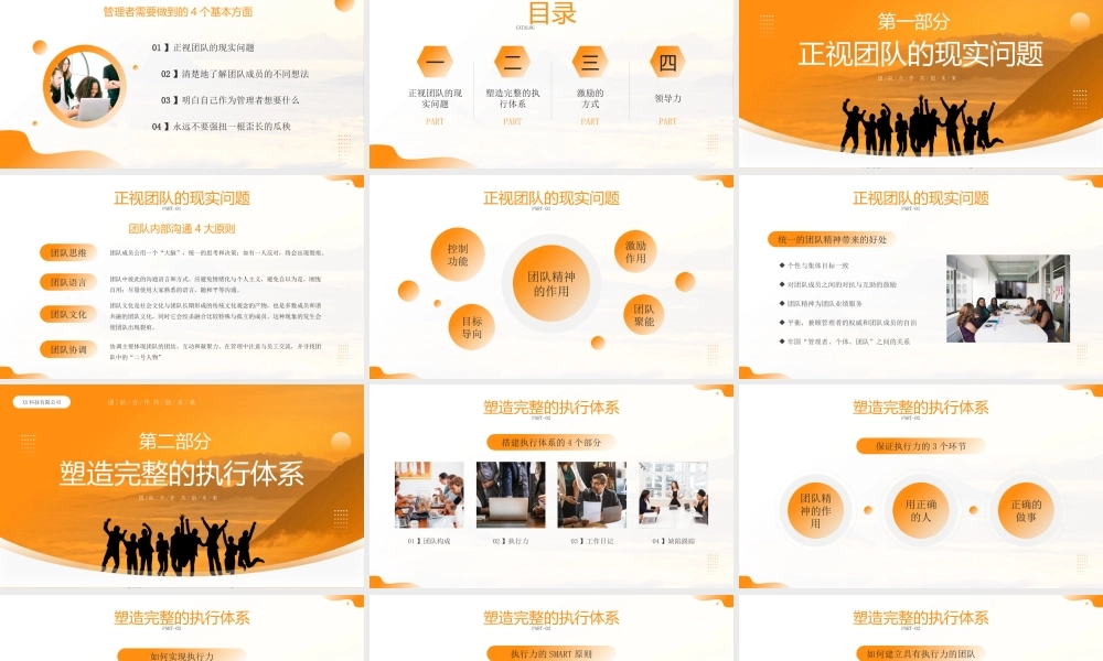 企业培训课程之如何管理好一个团队PPT课件（带内容）.pptx