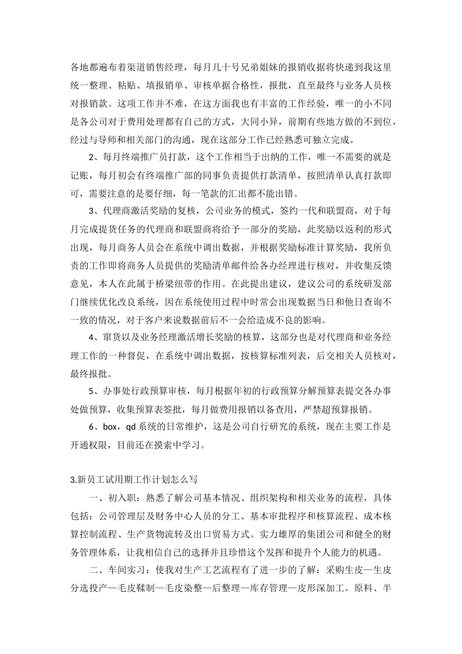 新员工试用期工作计划5篇.docx_第2页
