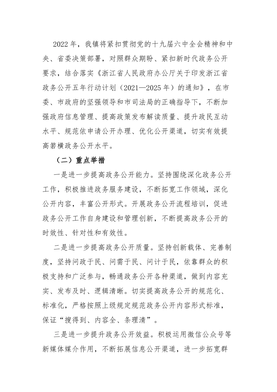乡镇政务公开工作总结.docx_第3页