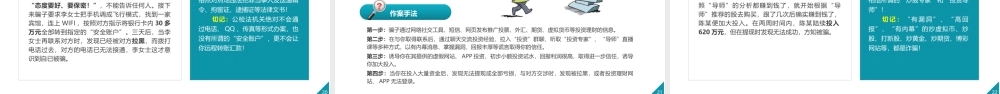 防范电信诈骗网络诈骗应知应会PPT课件（带内容）.pptx