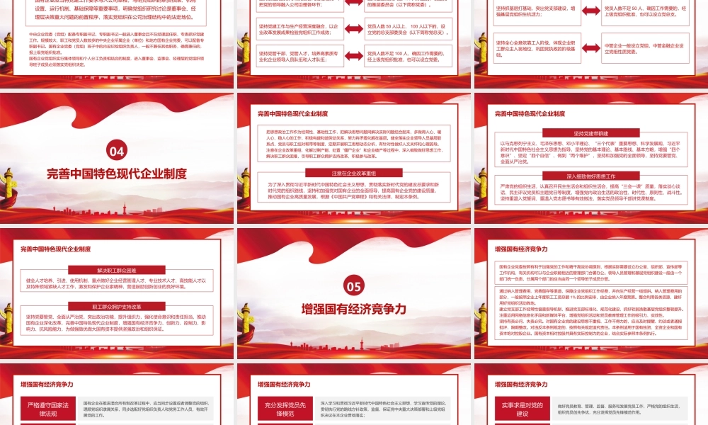 学习贯彻中国共产党国有企业基层PPT模板下载.pptx