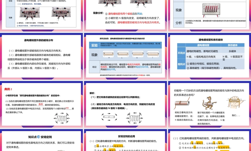 2021人教版物理九年级下《电生磁》PPT课件（带内容）.pptx