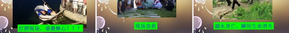 中小学生防溺水夏季安全主题班会教学设计课件PPT.pptx