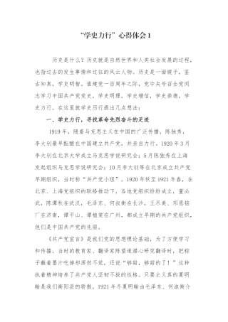 10篇学习教育“学史力行”专题个人研讨发言心得体会.docx