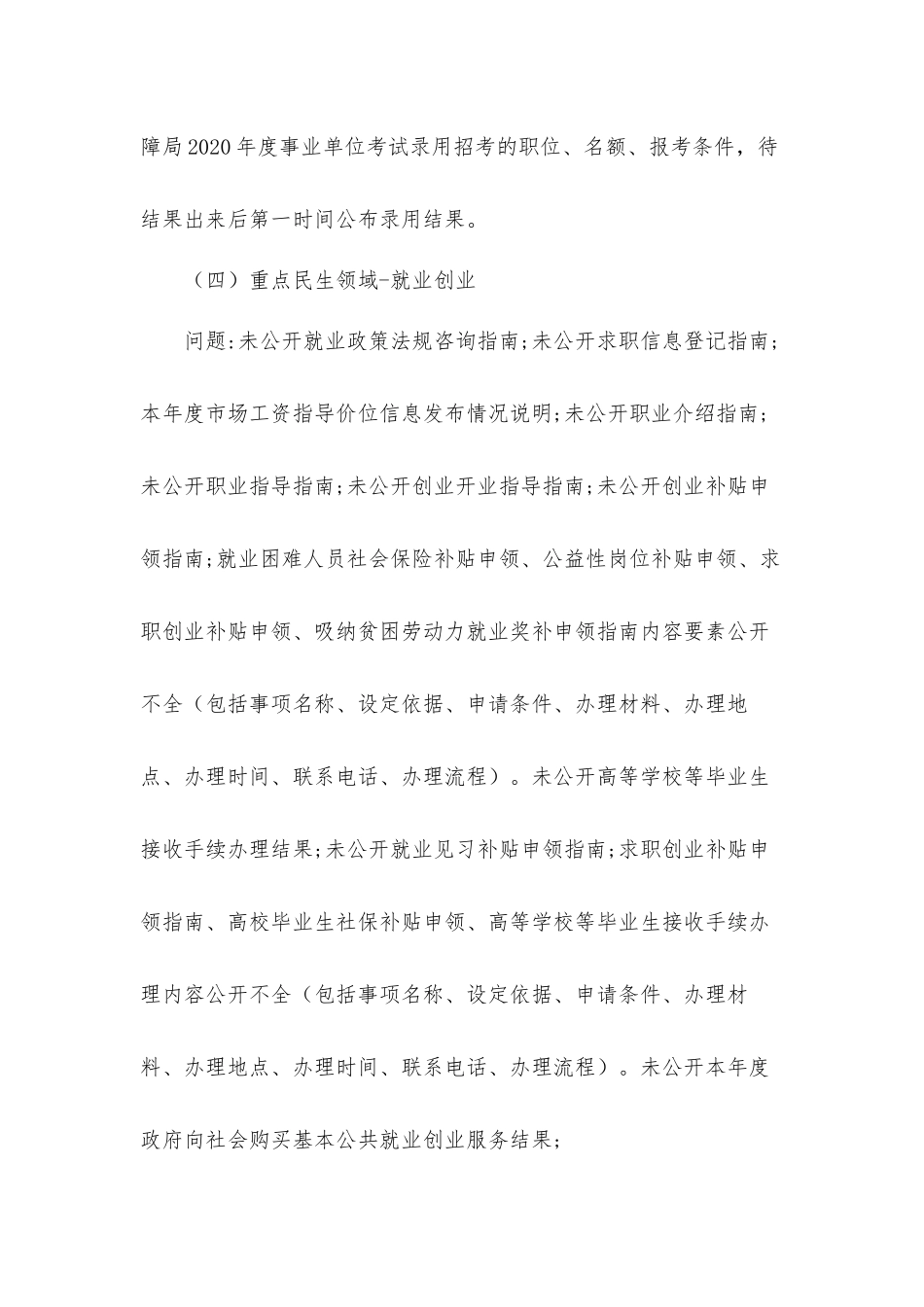 2020年政务公开自查整改情况汇报材料.docx_第3页