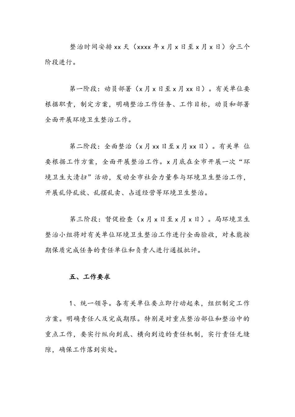 2021年商贸行业环境卫生整治工作方案文稿.docx_第3页