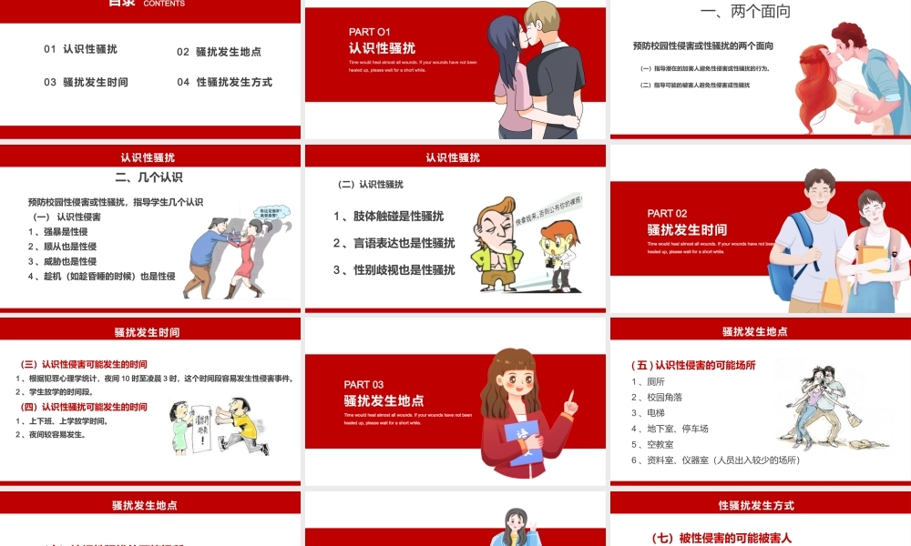 中小学如何预防性骚扰和性侵害主题教育PPT模板下载.pptx