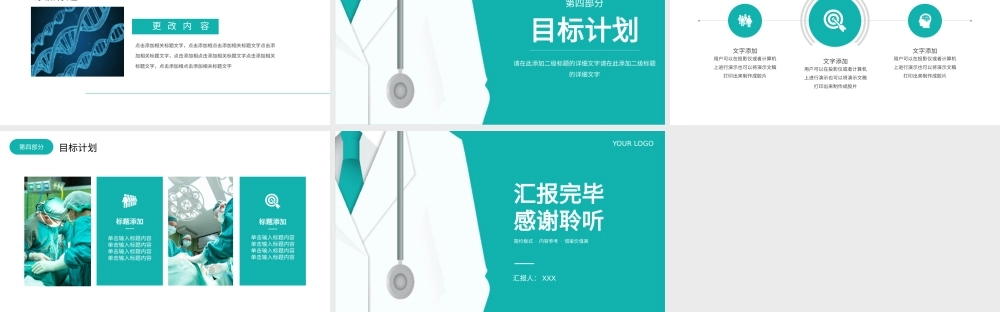 医院科室主任工作汇报PPT模板.pptx