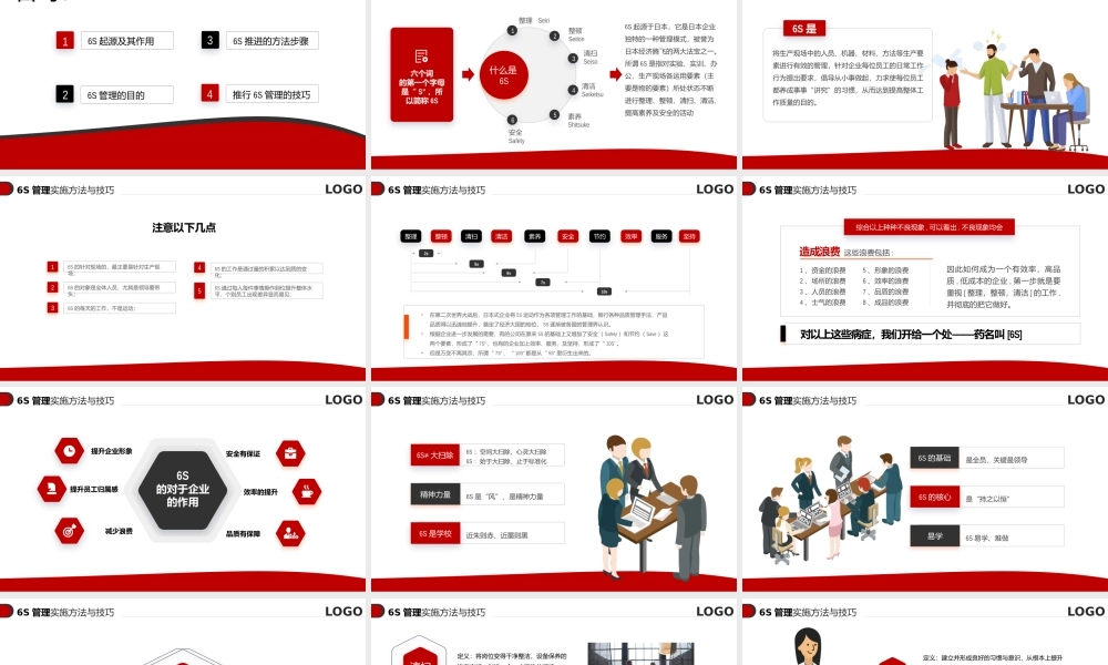 企业6S管理制度培训PPT模板下载.pptx