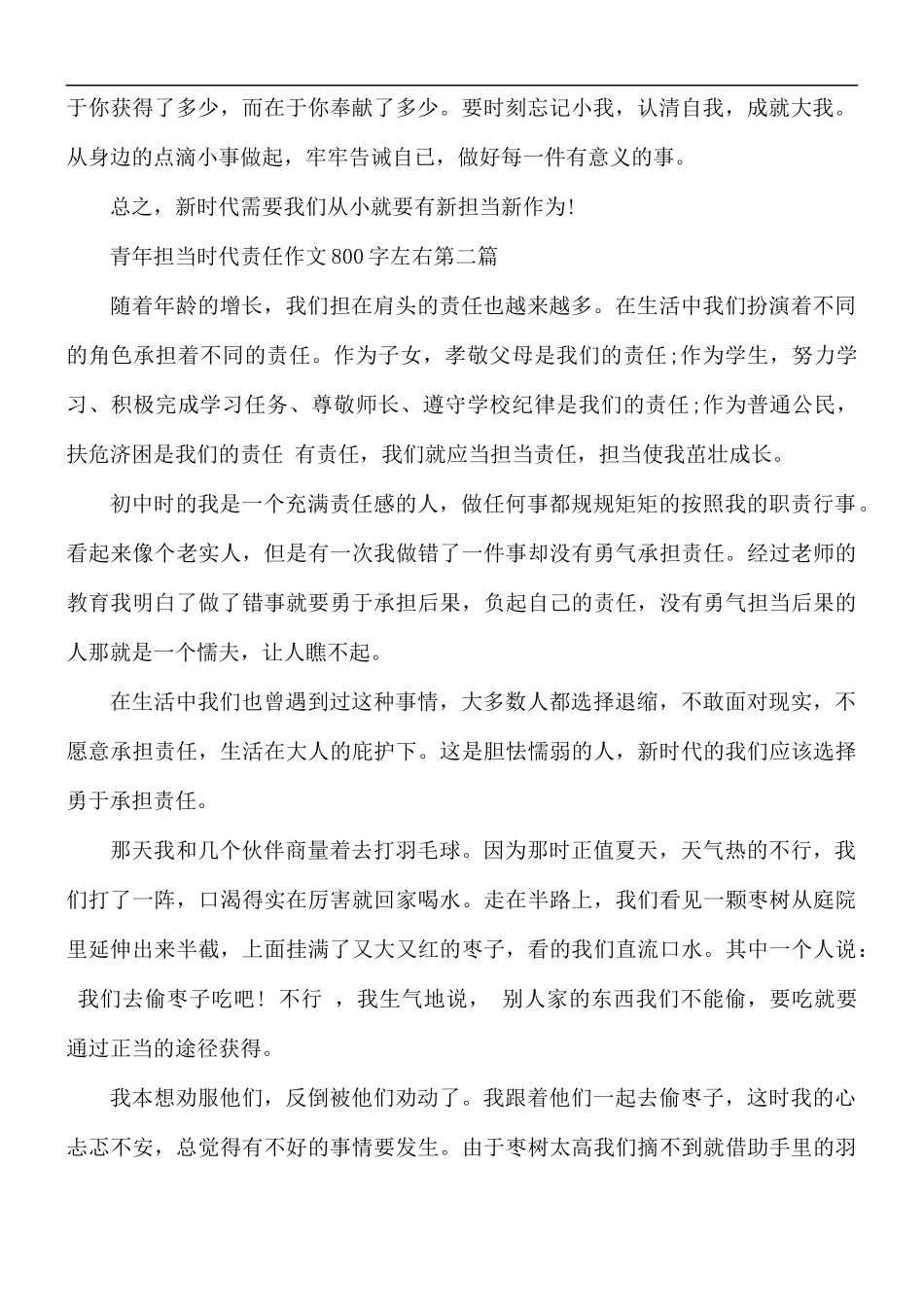 青年担当时代责任作文3篇.docx_第2页