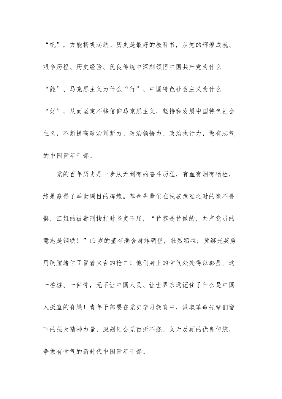 青年干部“请党放心,强国有我”心得体会3篇.docx_第2页