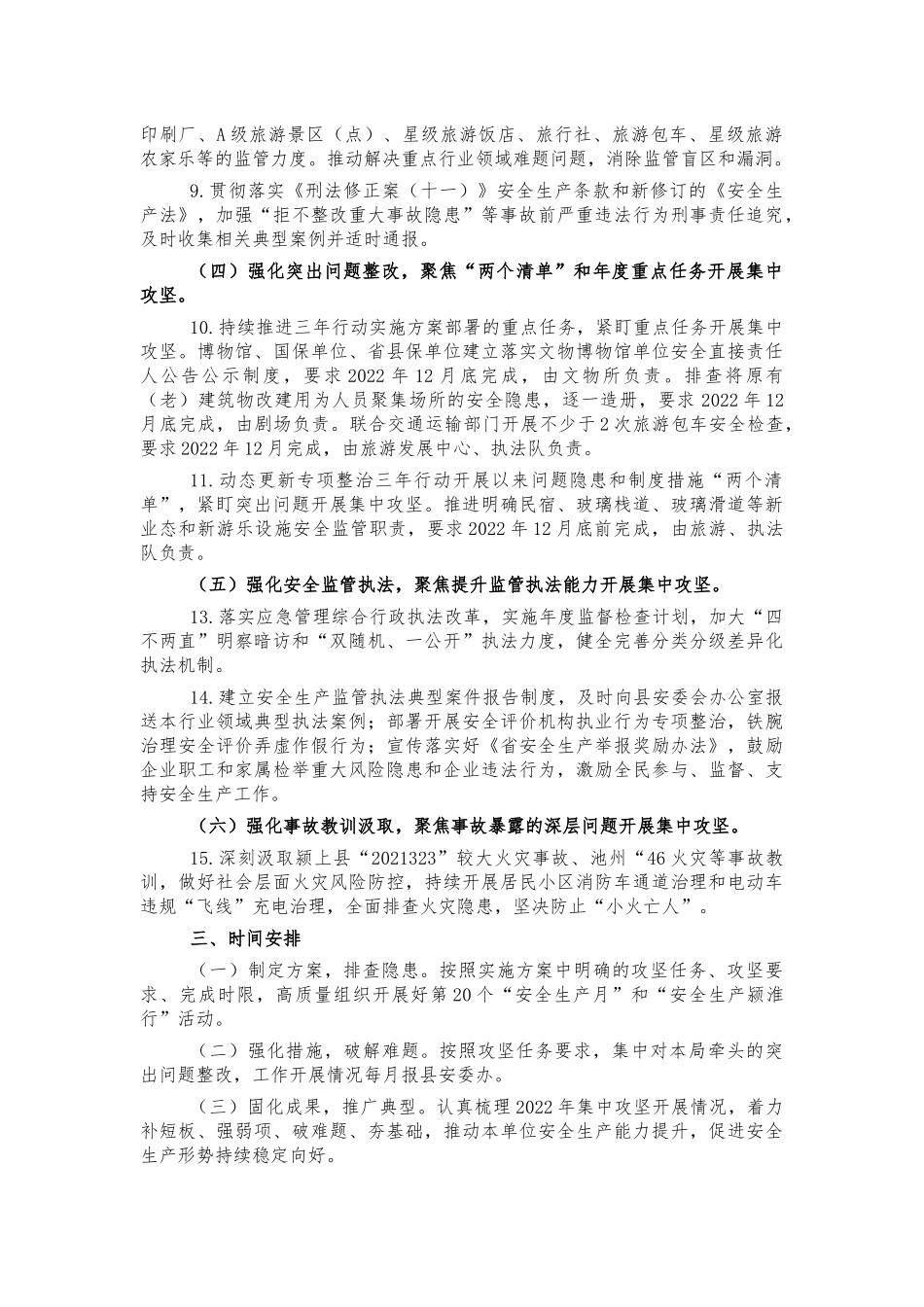 文旅系统2022年度安全生产工作方案.docx_第2页