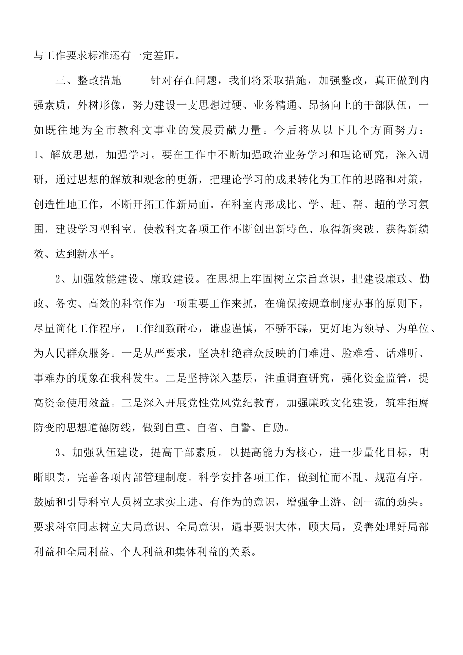 “转变作风、优化环境”集中整治活动自查报告.docx_第3页