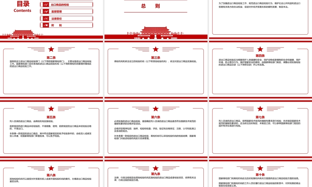 2021《中华人民共和国进出口商品检验法（2021修正）》全文学习PPT课件（带内容）.pptx