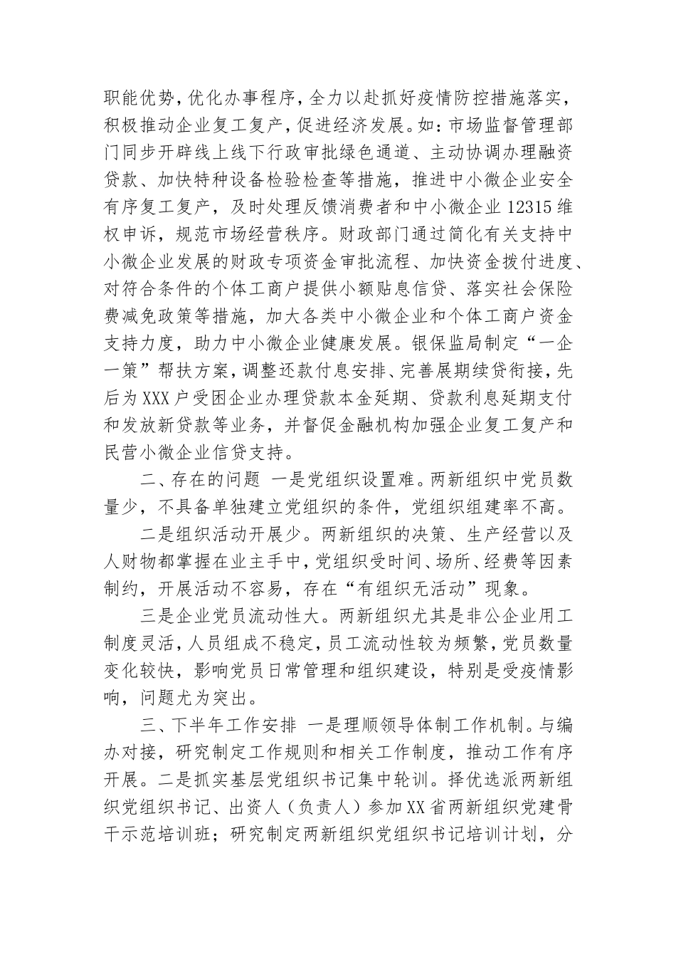 2020年两新组织党工委半年工作总结.doc_第3页