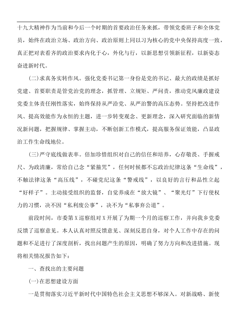 党员自查整改年度报告.docx_第3页
