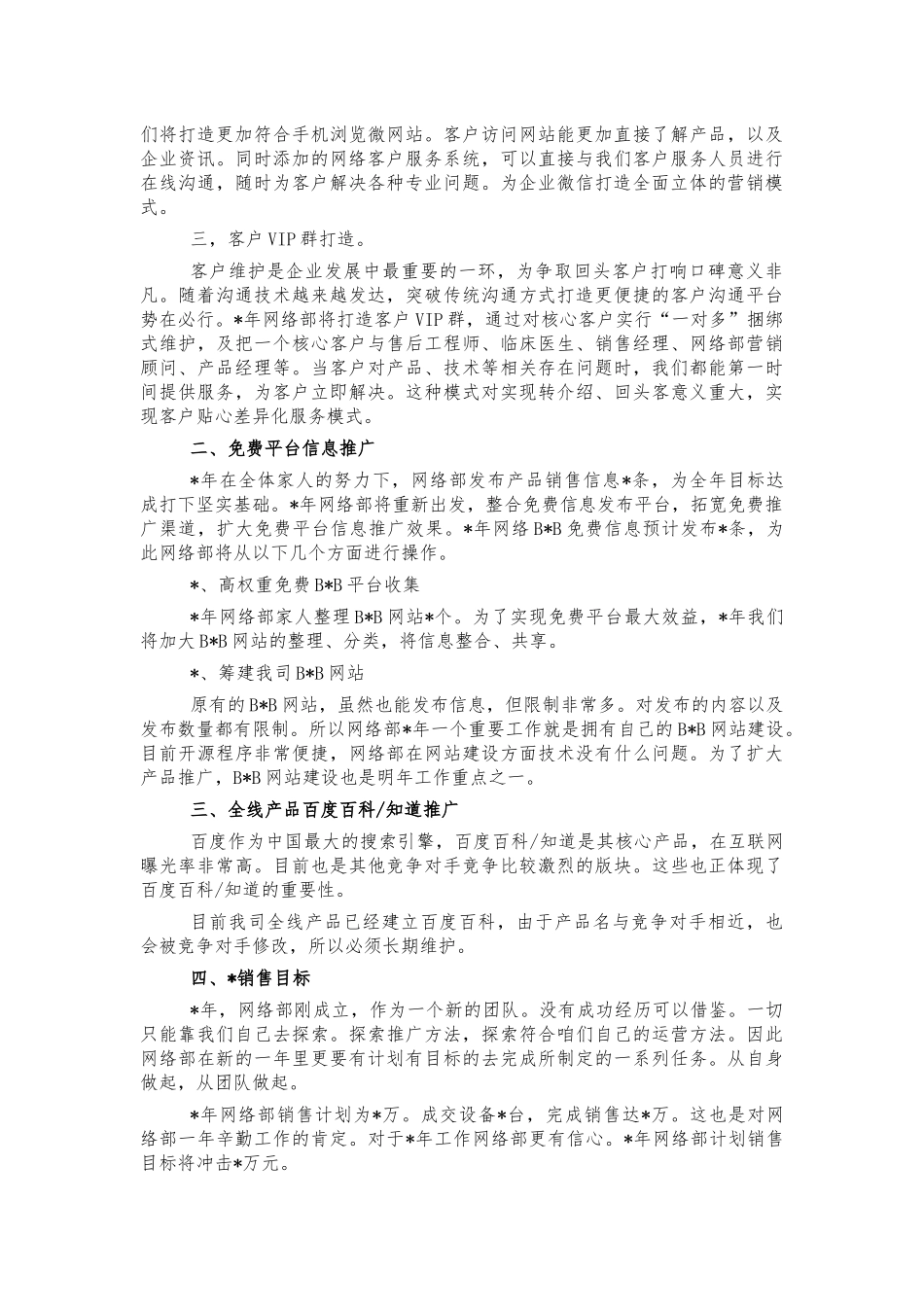 公司网络营销年度工作计划.docx_第2页