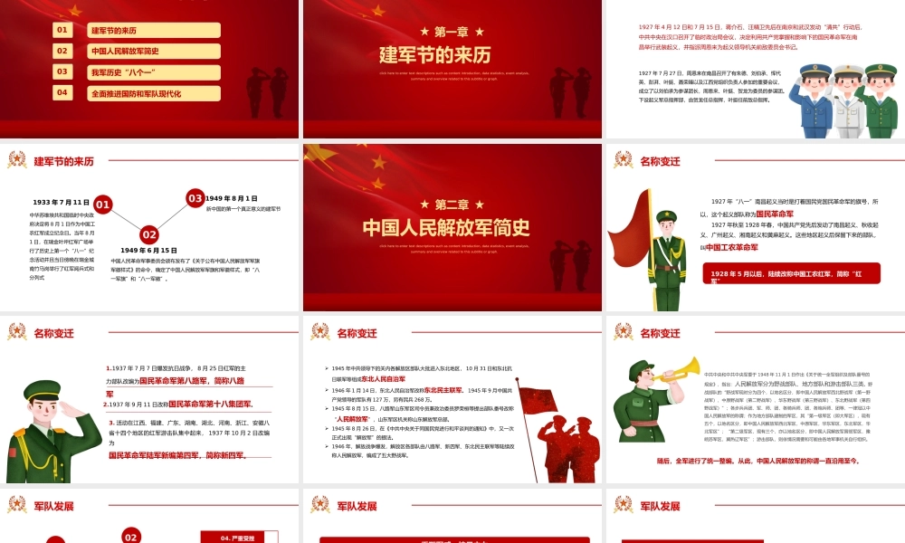 2021年年八一建军94周年庆典PPT模板下载.pptx