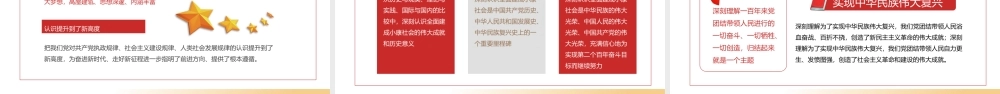 建党百年大会重要讲话精神课件教育学习党课党建通用PPT模板下载.pptx