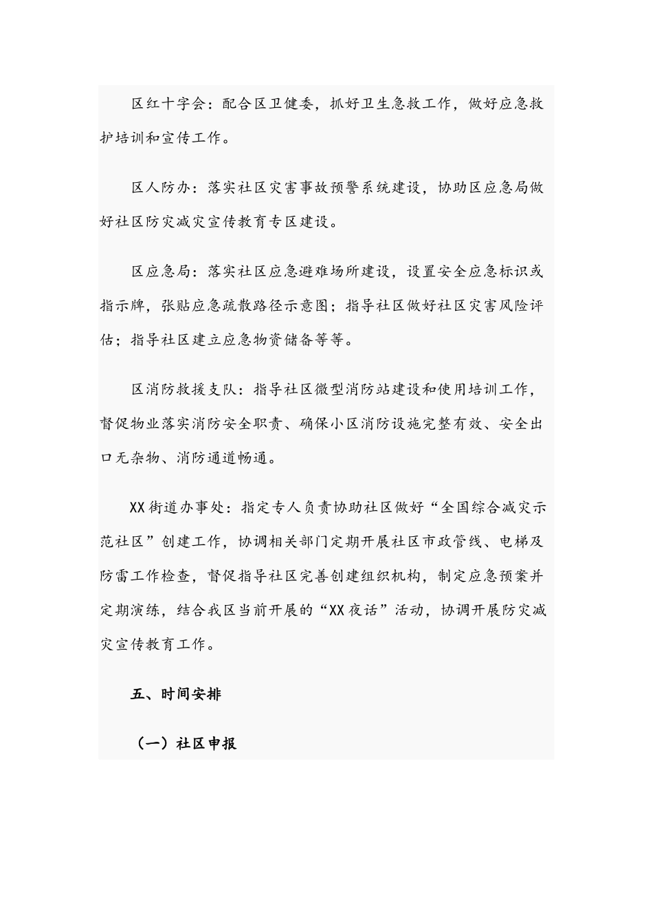 关于2021年创建全国综合减灾示范社区工作方案文稿.docx_第3页