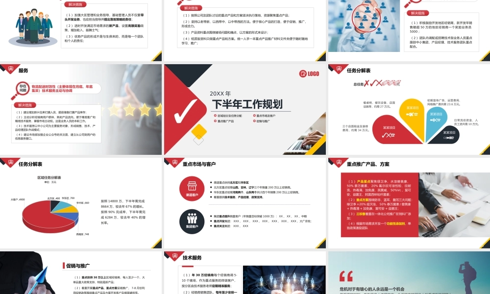 XX公司销售工作总结PPT课件（带内容）.pptx