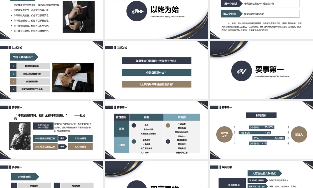 高效能人士的七种习惯PPT课件（带内容）.pptx