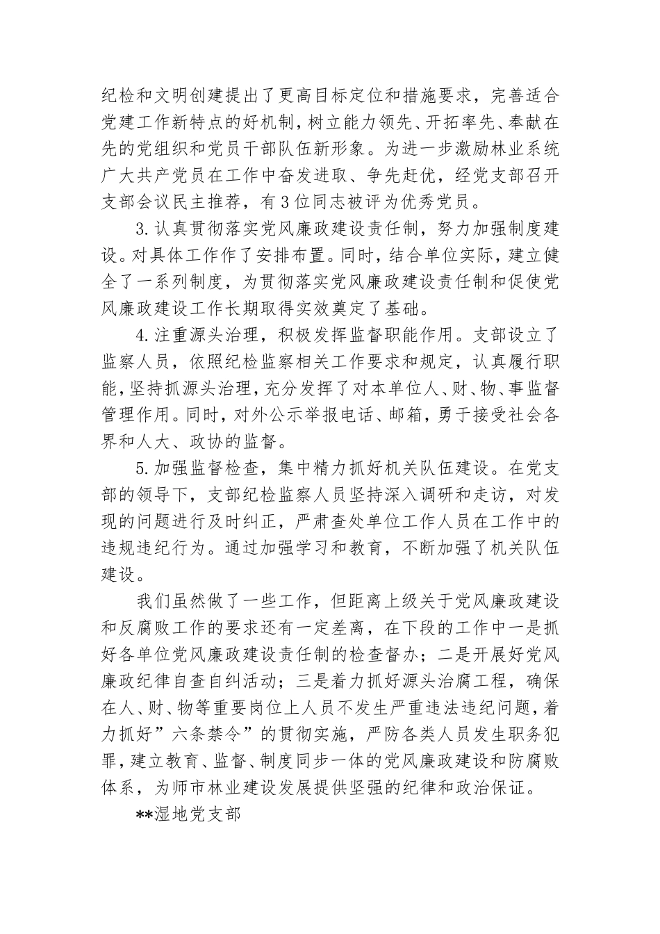 银行党支部纪检工作总结.doc_第3页