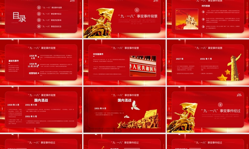 勿忘国耻PPT模板下载.pptx