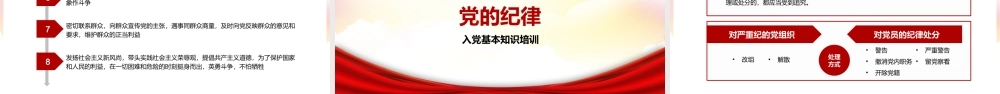 入党基本知识培训PPT课件（带内容）.pptx