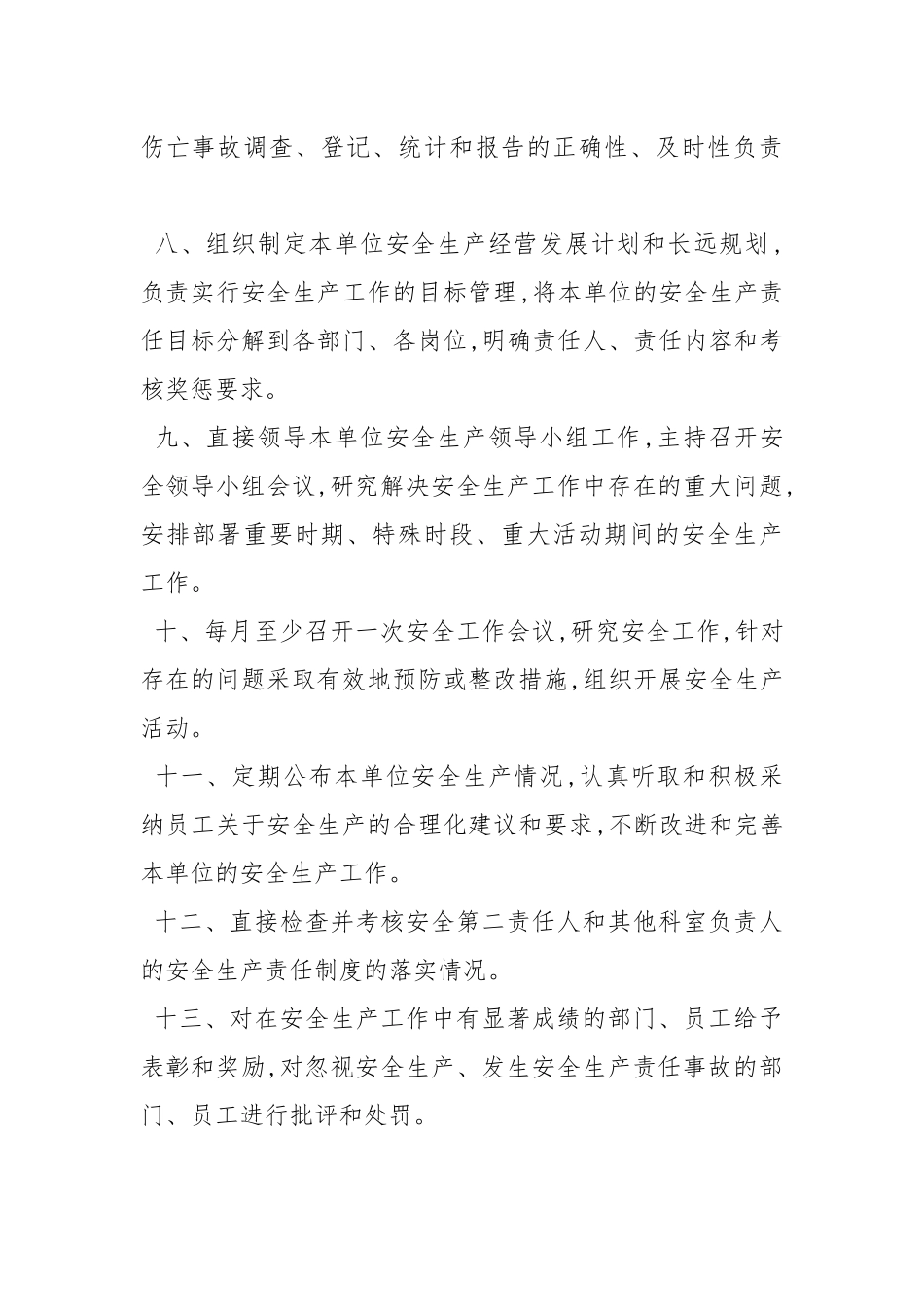 安全生产第一责任人的职责.docx_第2页