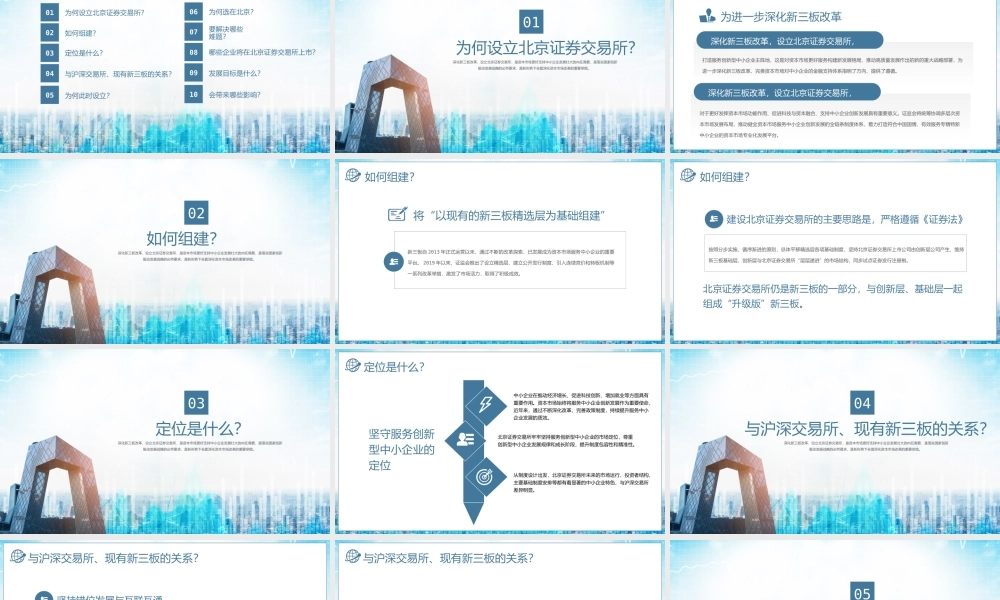 设立北京证券交易所知识解答科普PPT课件（带内容）.pptx