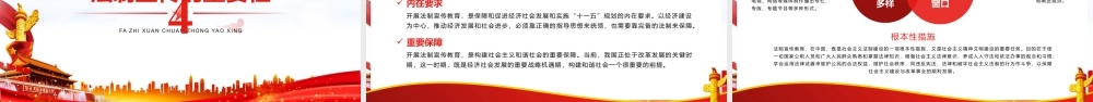 2021年全国法制宣传日PPT红色简洁传播法律知识弘扬法治精神宣传教育党课PPT模板下载.pptx