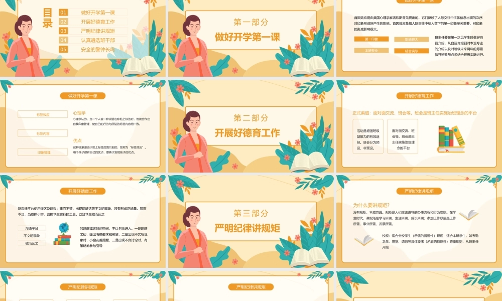 中小学生班主任培训新教师培训PPT课件（带内容）.pptx