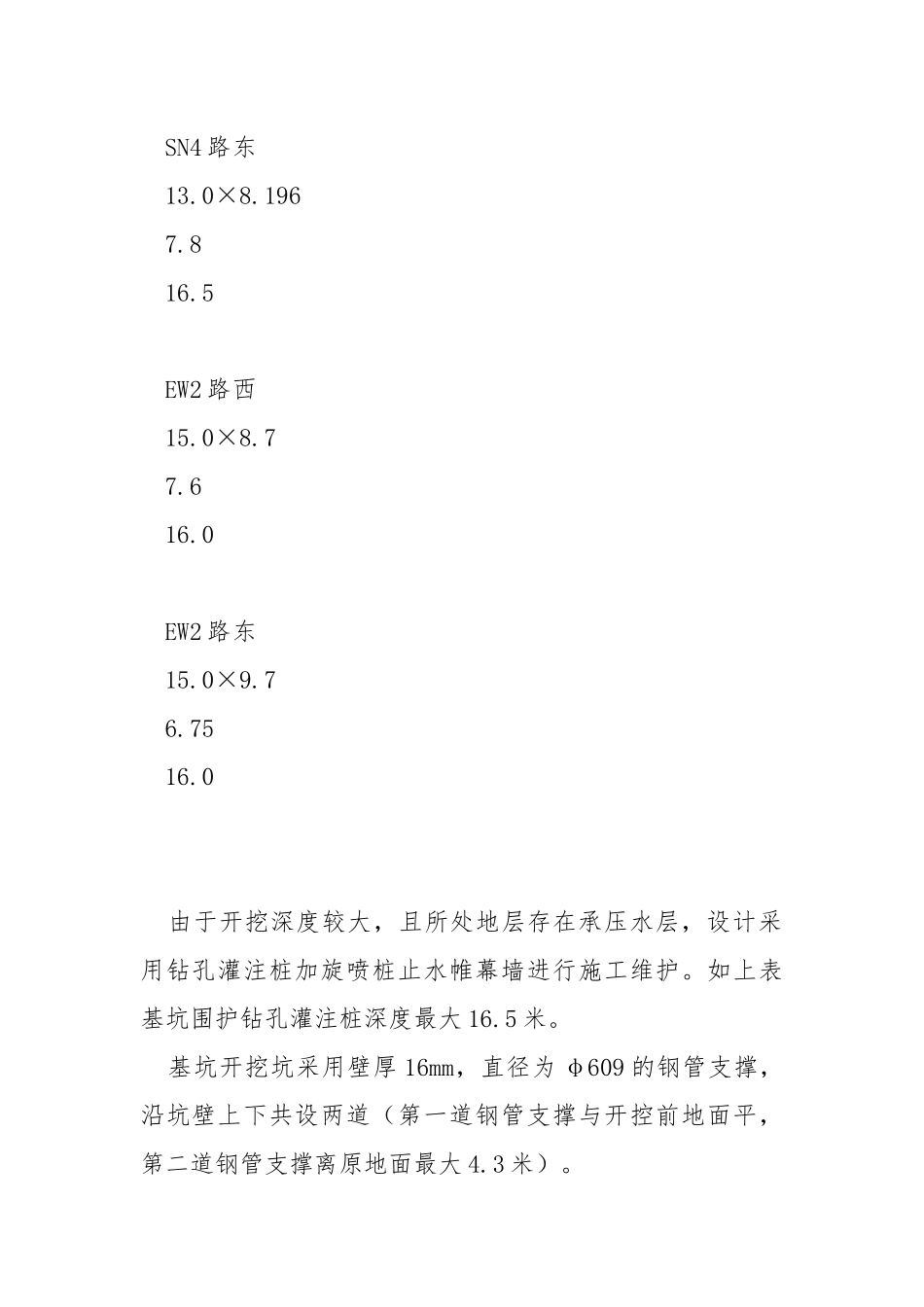 电力竖井深基坑施工安全监测方案.docx_第2页