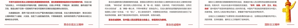 最新纪念中国人民志愿军抗美援朝XX周年解读党课PPT课件（带内容）.pptx