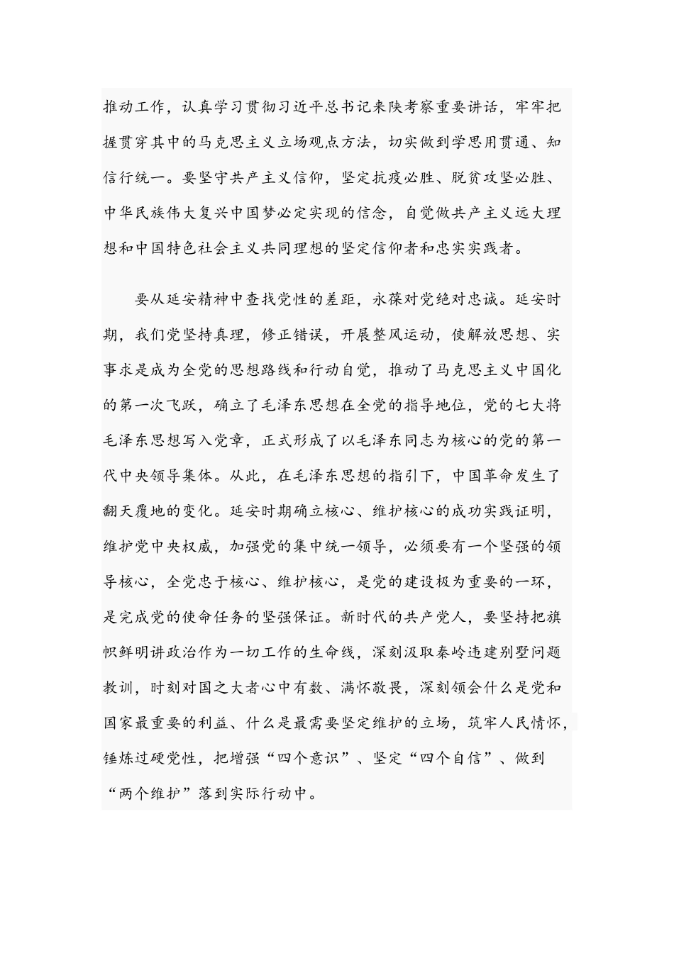 弘扬延安精神谱写新时代新篇章专题党课讲稿2021年.docx_第3页