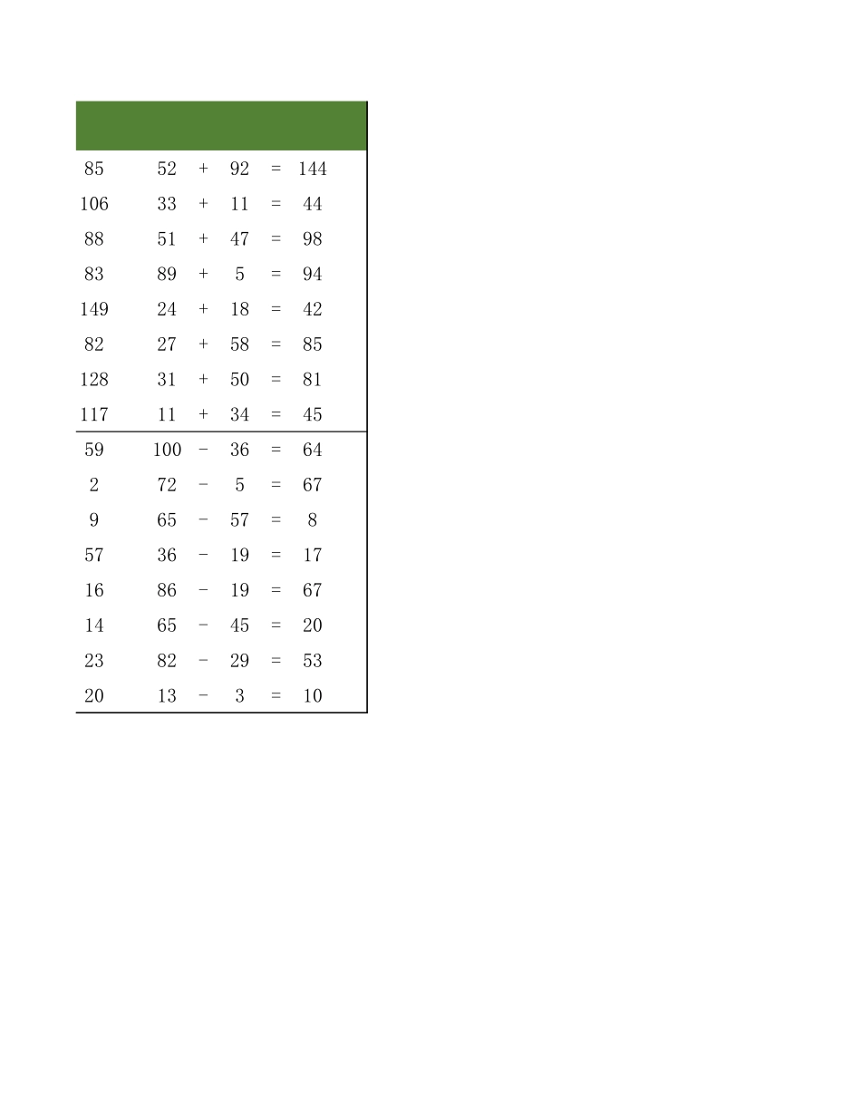 加减法口算题随机生成器.xlsx_第3页