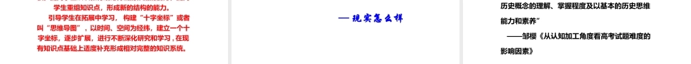 核心素养背景下2022年高考历史复习备考策略.pptx