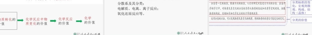 普通高中化学必修1教材解读（人教版2021年）.pptx