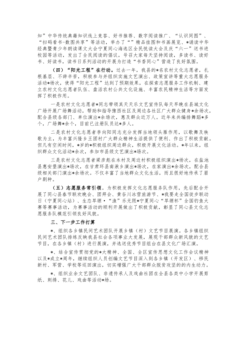 文化志愿服务队宣传总结汇报.docx_第2页