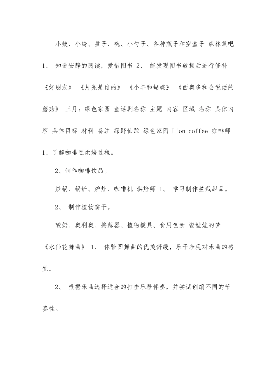 幼儿园大班区域环境组织与实施工作方案.docx_第3页