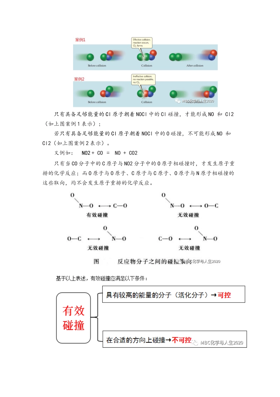 2021-2022年高考化学复习文本阅读拓展《碰撞理论与过渡态理论》.docx_第2页