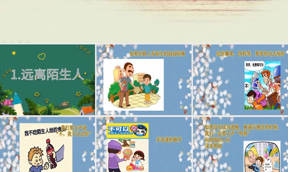 小班社会《我会保护自己》微课件.pptx