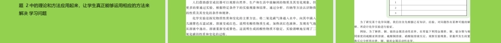 高中化学教材培训《对苏教版必修教材的思考与建议》.pptx