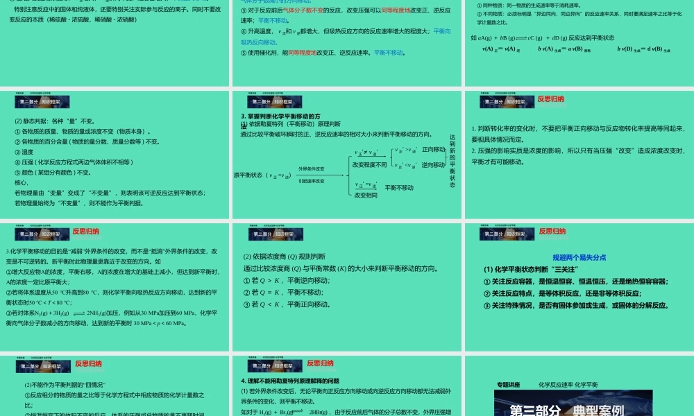 2021-2022届高三化学复习专题讲座《化学反应速率与化学平衡》复习.pptx